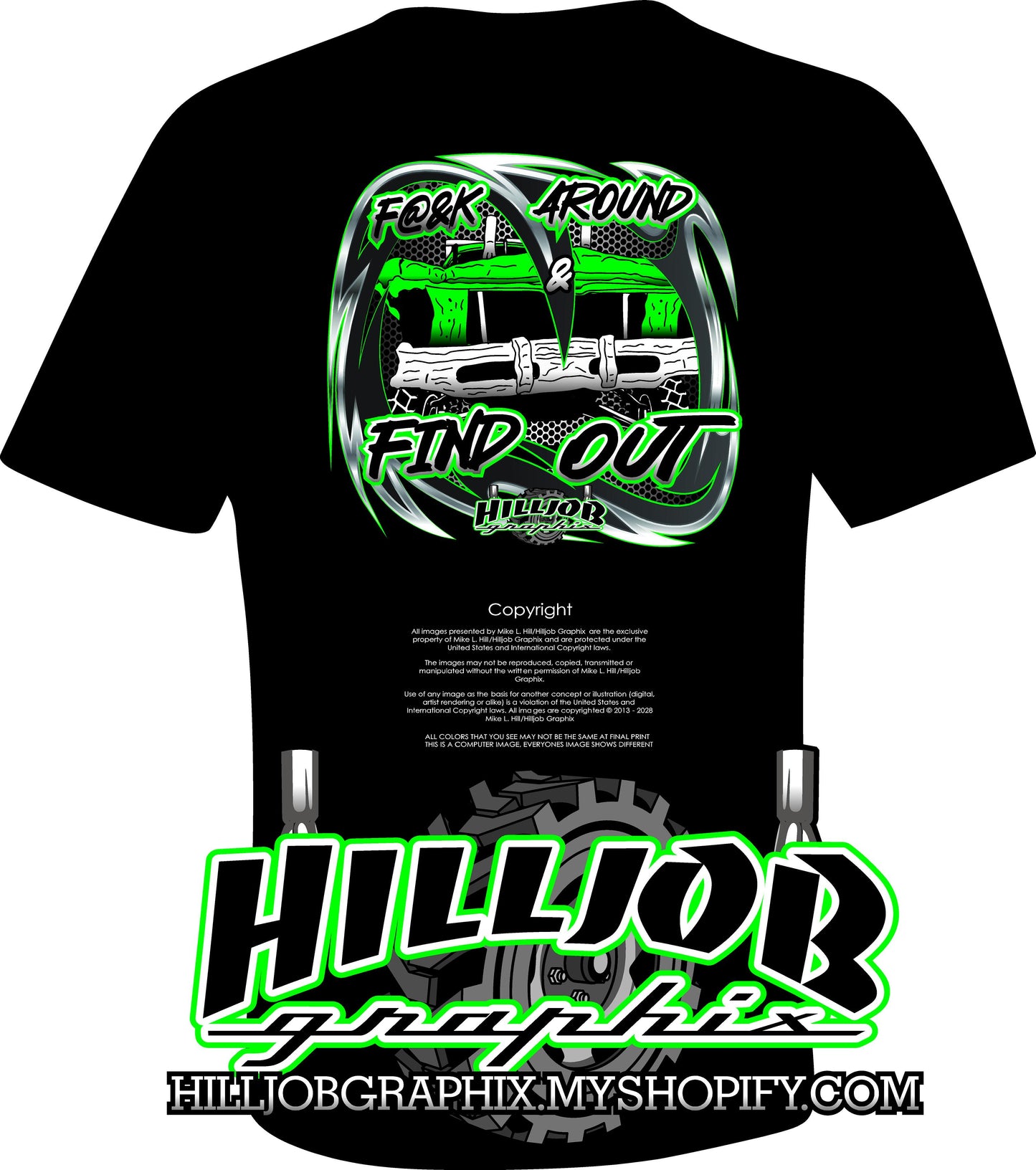 Hilljob Graphix Shirt of the Month 13TH SHIRT