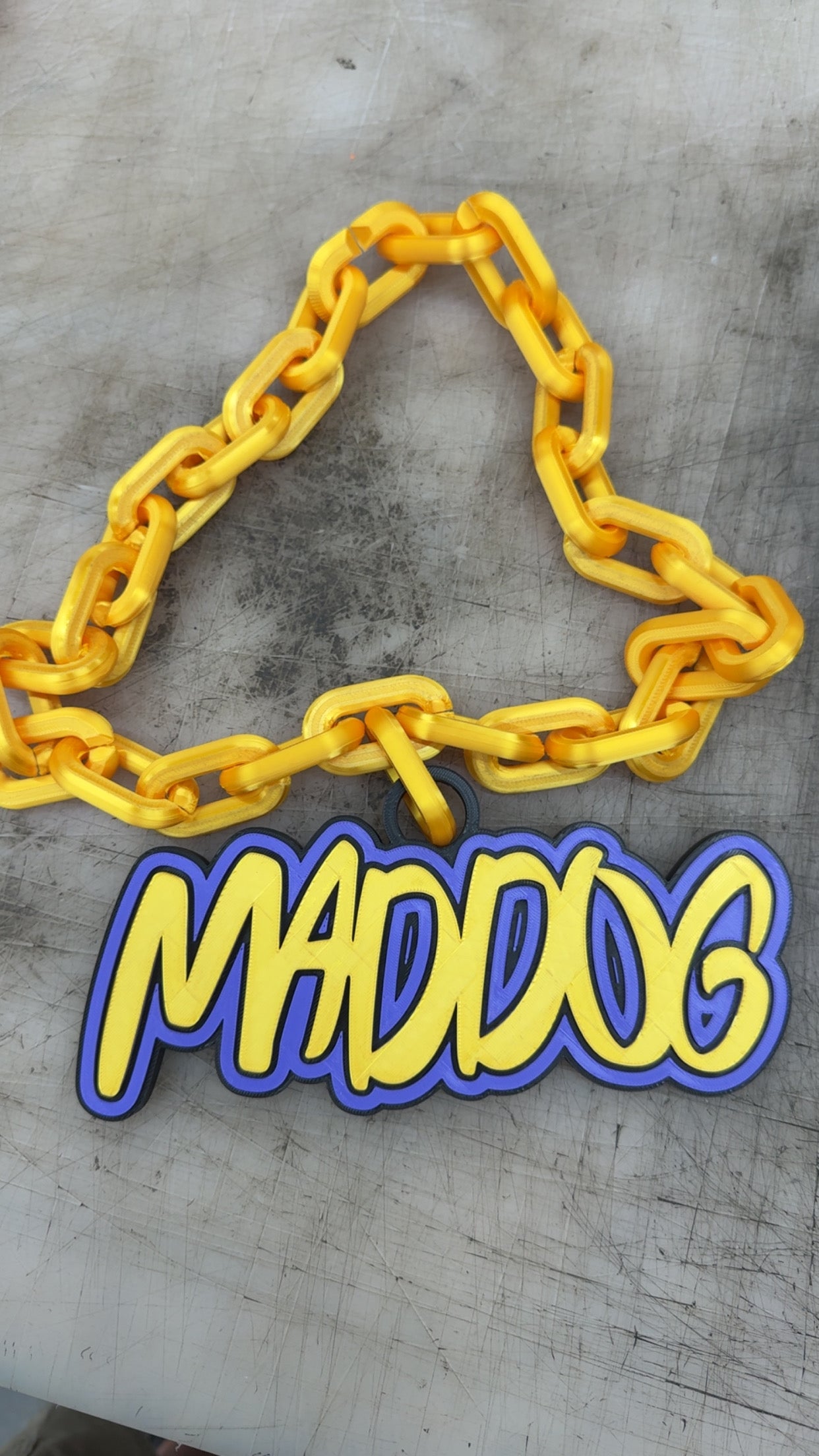 Custom made 3D Printed Necklace