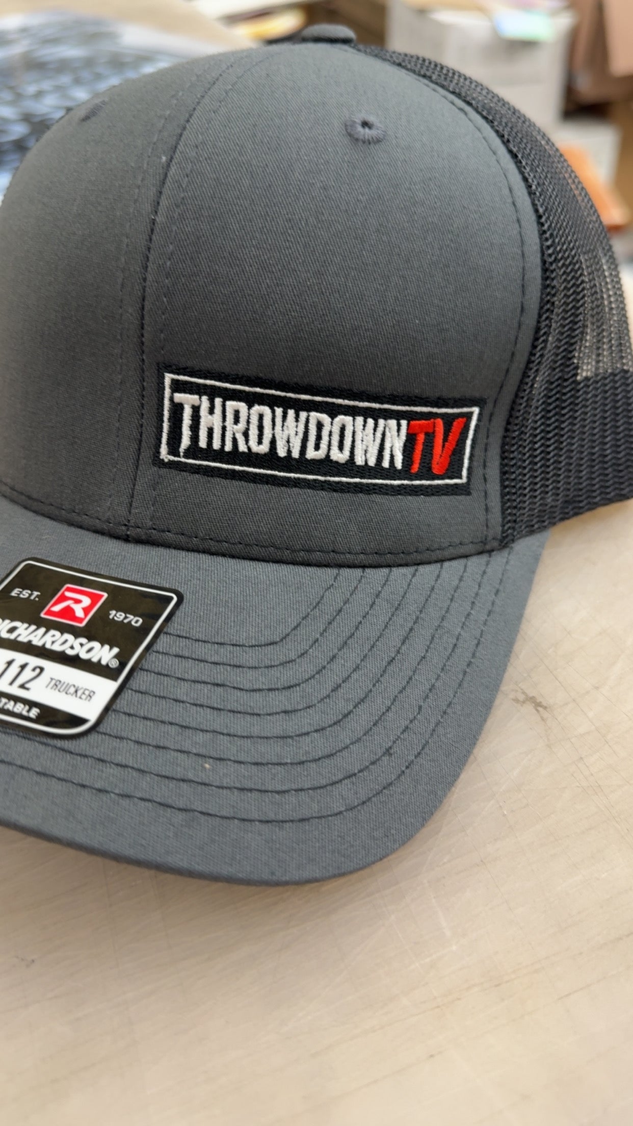 Throwdown TV Embroidered Hat