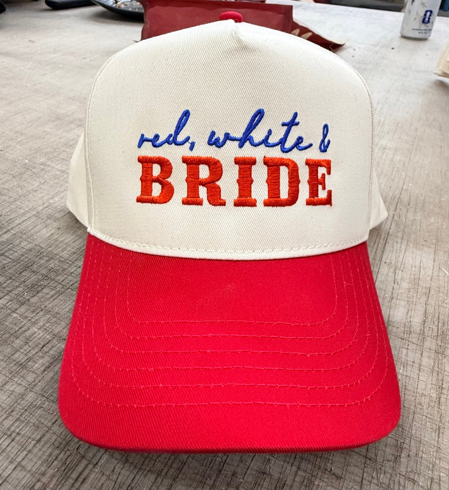 Red, White & Bride