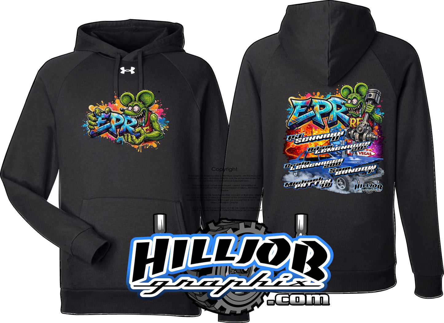 #332 Team EPR Under Armour Hoodie