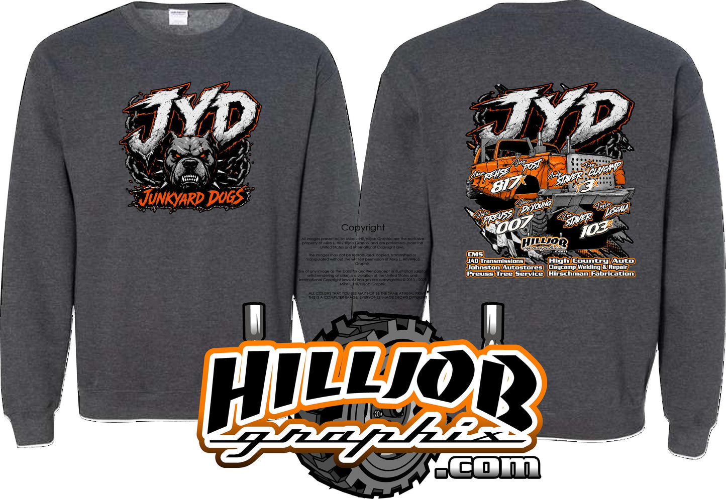 #395 Team JYD Crewneck