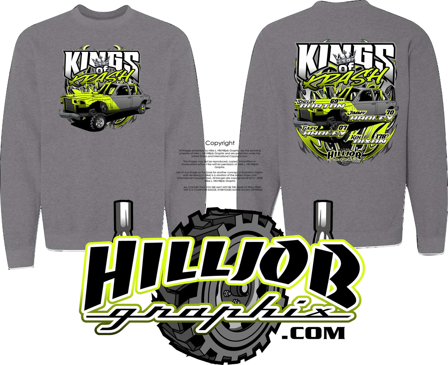 #296 Kings of Krash Crewneck