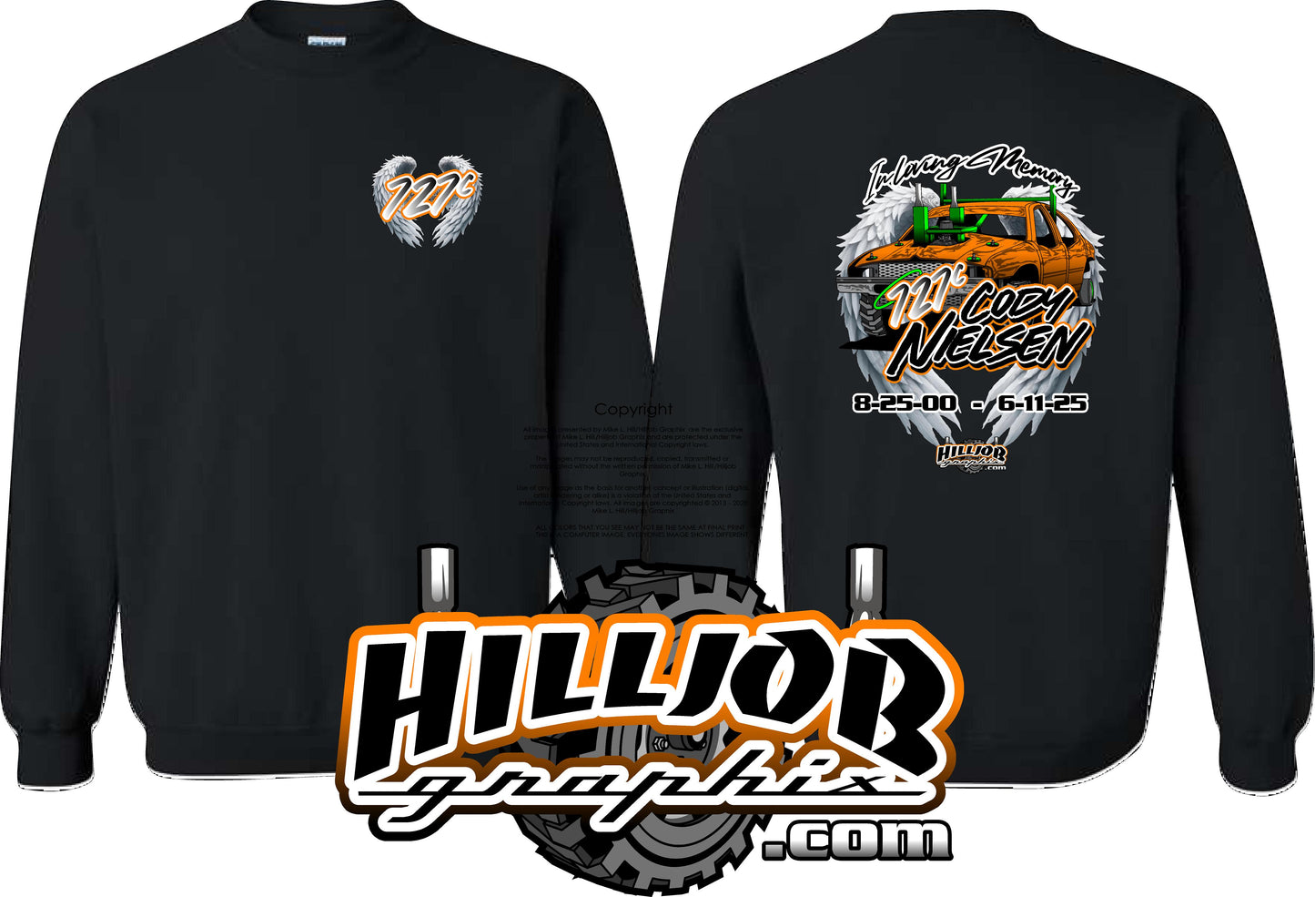 #255 Shyan Bennett Cody Tribute Crewneck