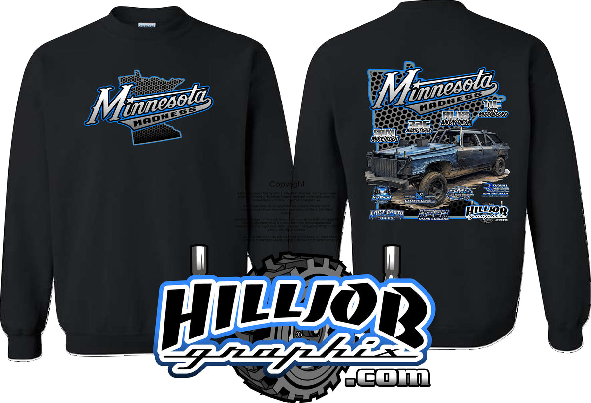#436 Team Minnesota Madness Crewneck