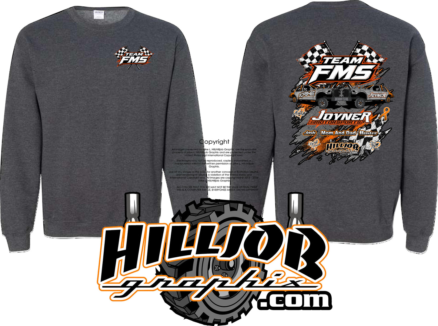 #387 Team FMS Crewneck