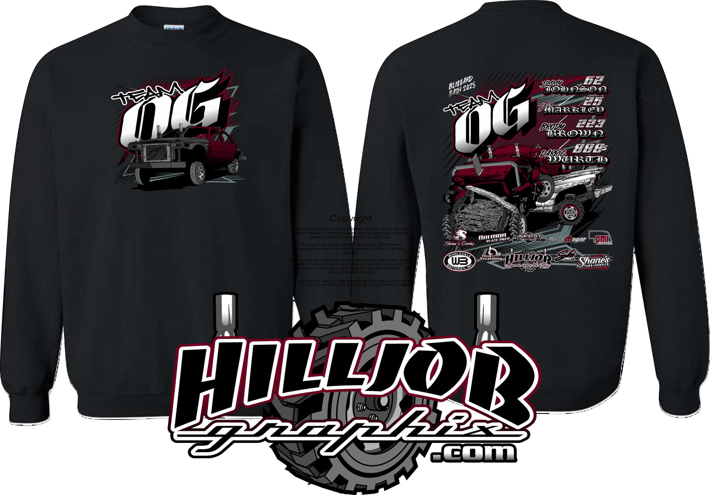 #271 Team OG Crewneck Sweatshirt
