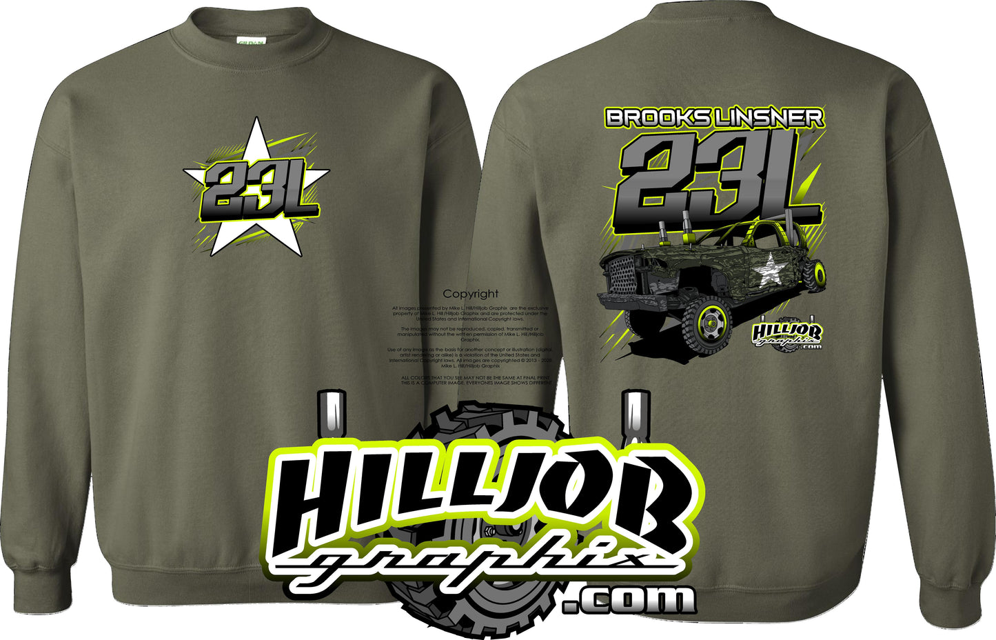 #289 Brooks Linsner Crew Crewneck