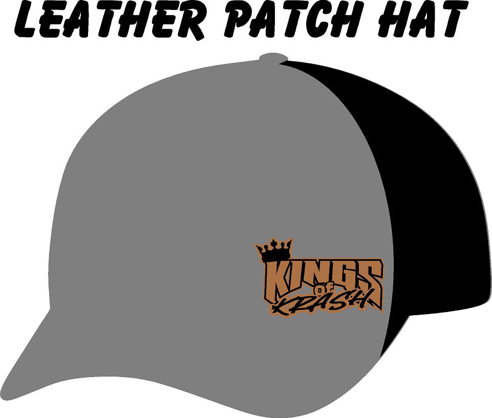 #417 Kings of Krash Leather Patch Hat
