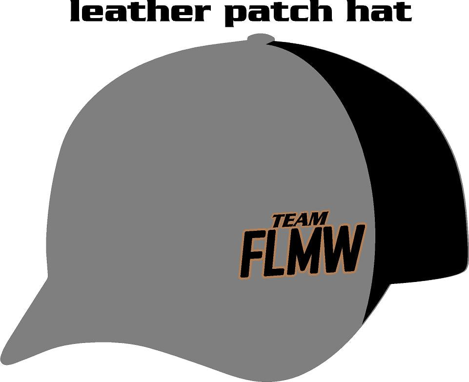 #344 Team FLMW Leather Patch Hat