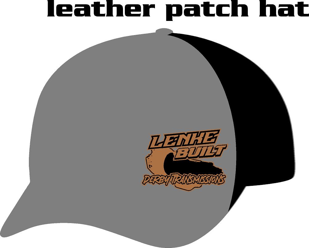 #410 Lenke Built Leather Patch Hat
