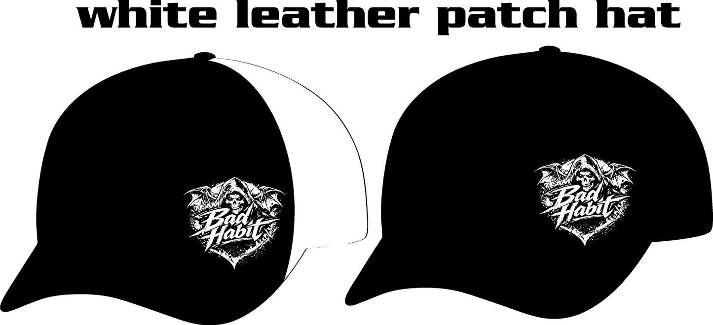#348 Team Bad Habit Leather Patch Hat