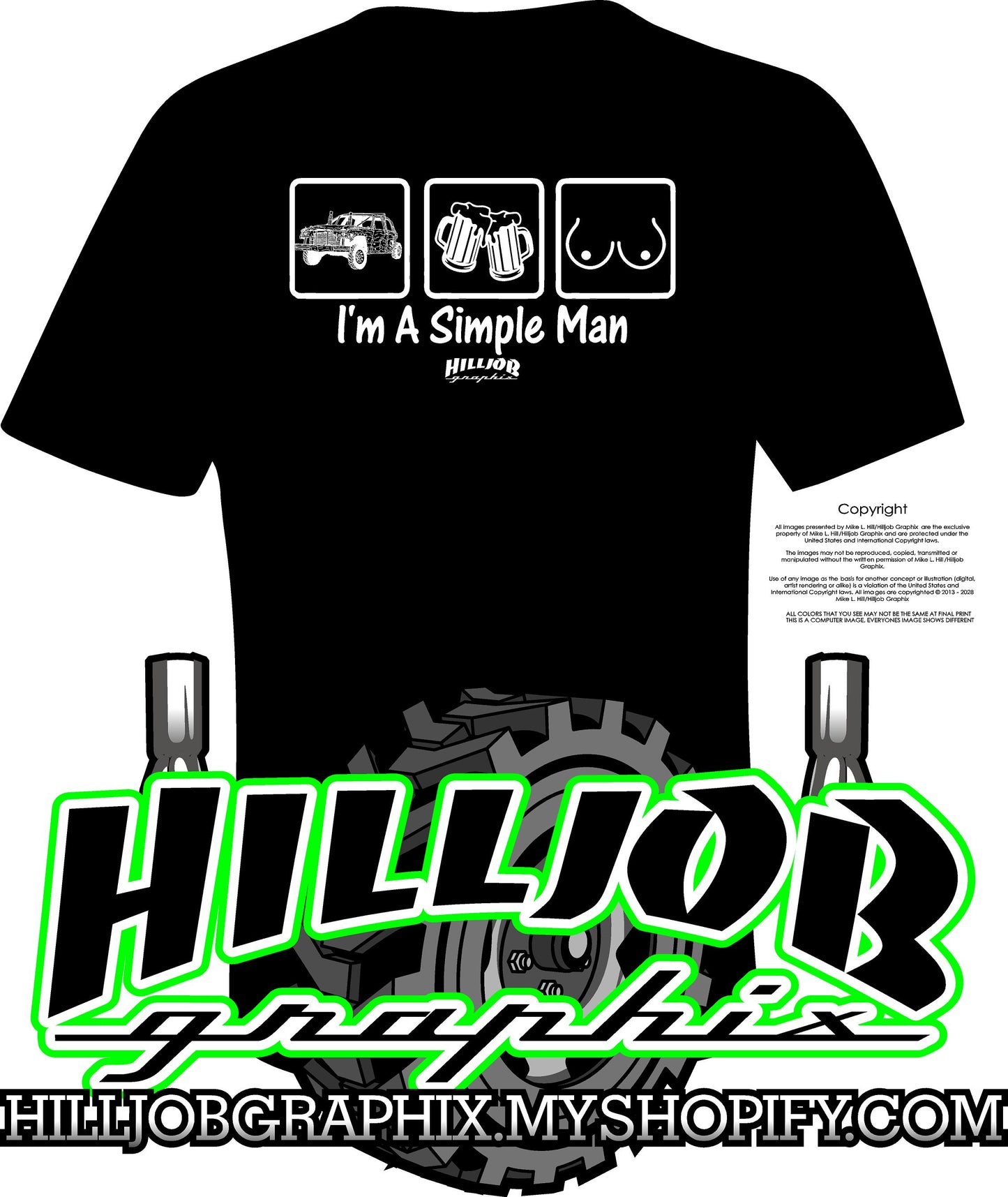 Im A Simple Man T-Shirt/Hoodie