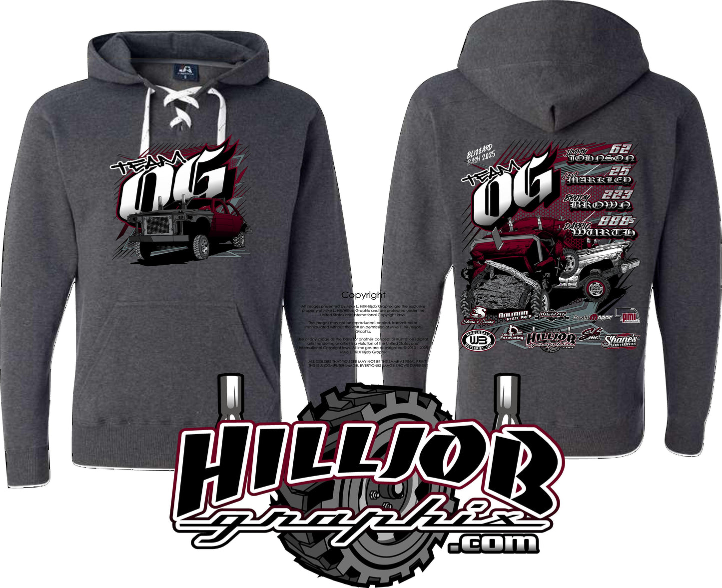 #271 Team OG Hockey Hoodie