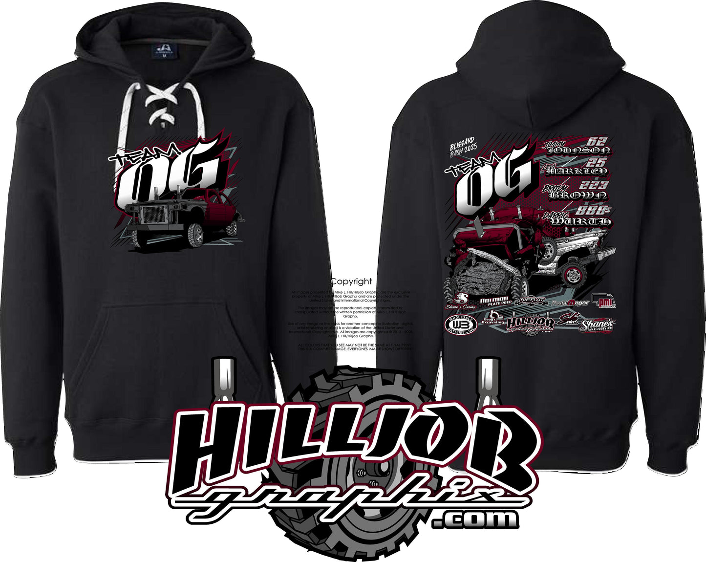 #271 Team OG Hockey Hoodie