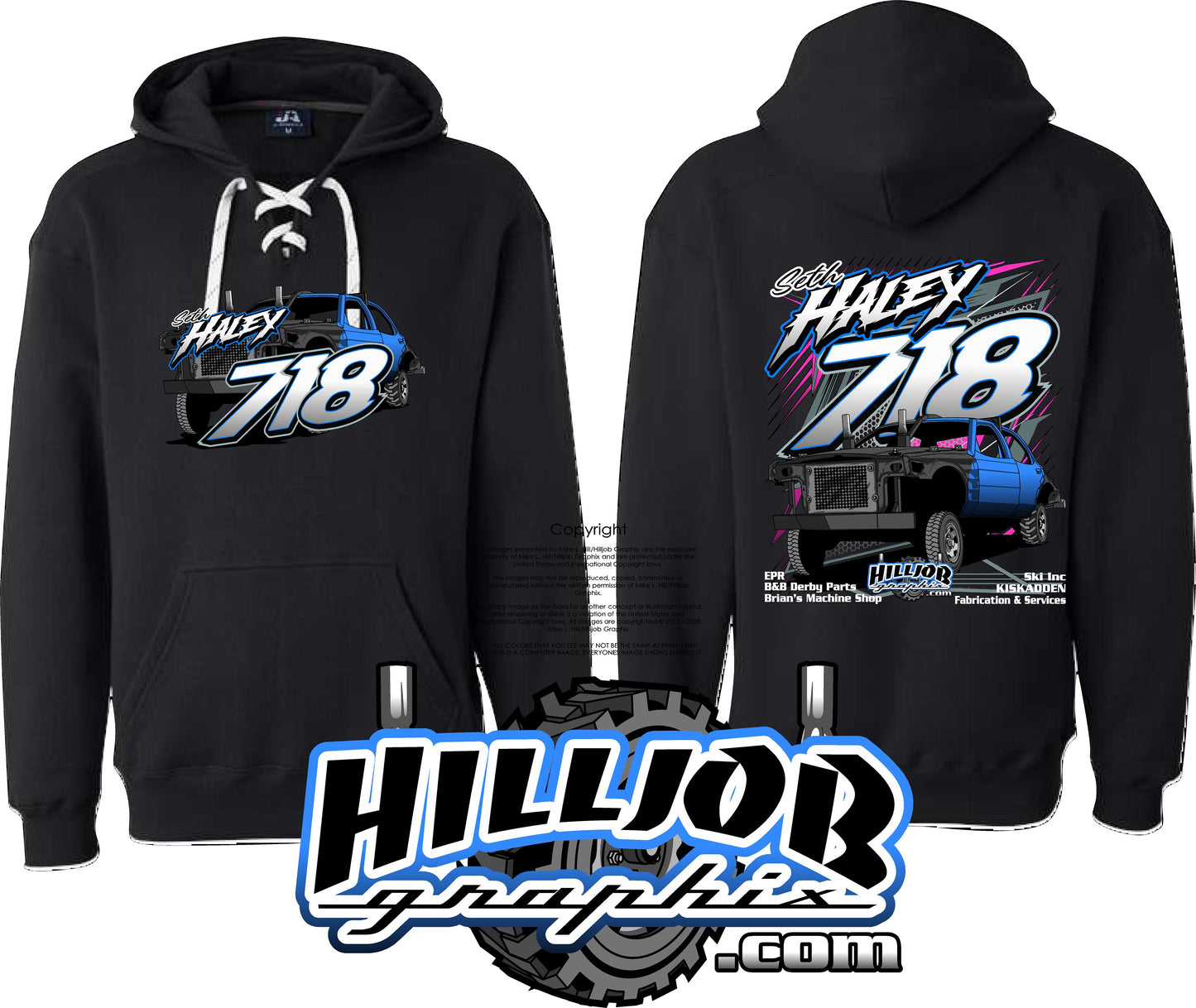 #399 Seth Haley Hockey Hoodie