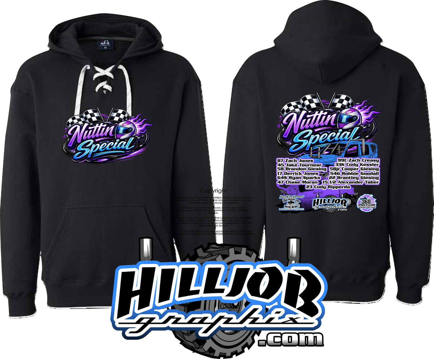 #357 Team Nuttin Special Hockey Hoodie