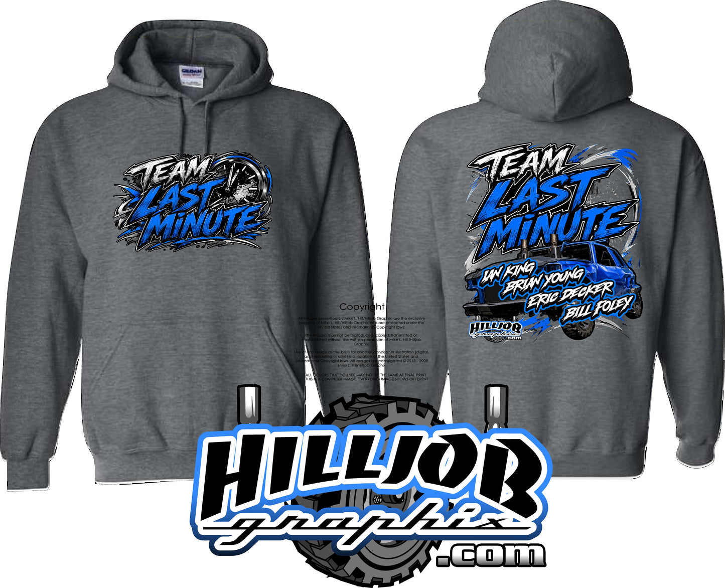 #412 Team Last Minute Hoodie