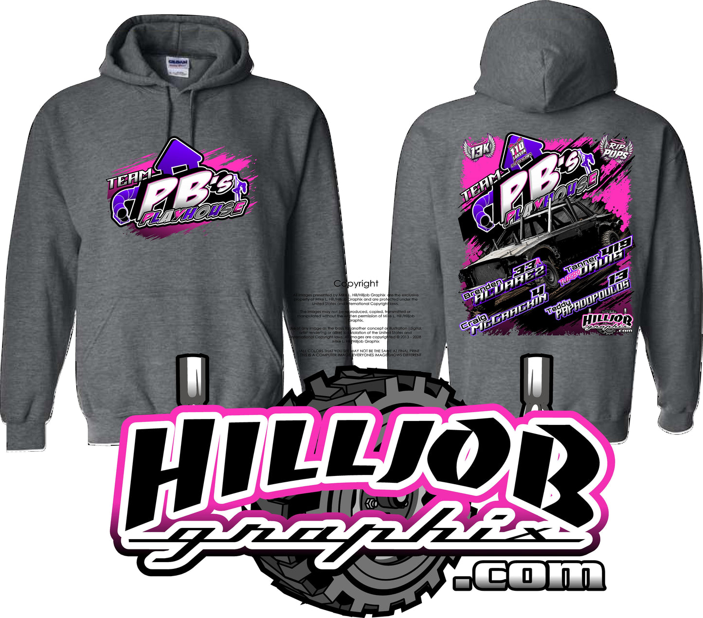 #409 Team PB's Playhouse Hoodie