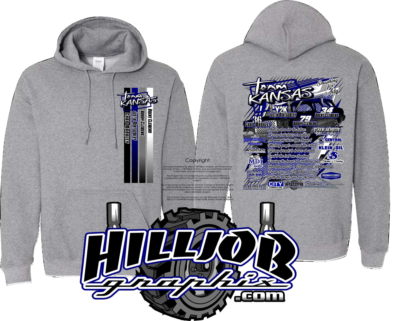 #301 Team Kansas Hoodie