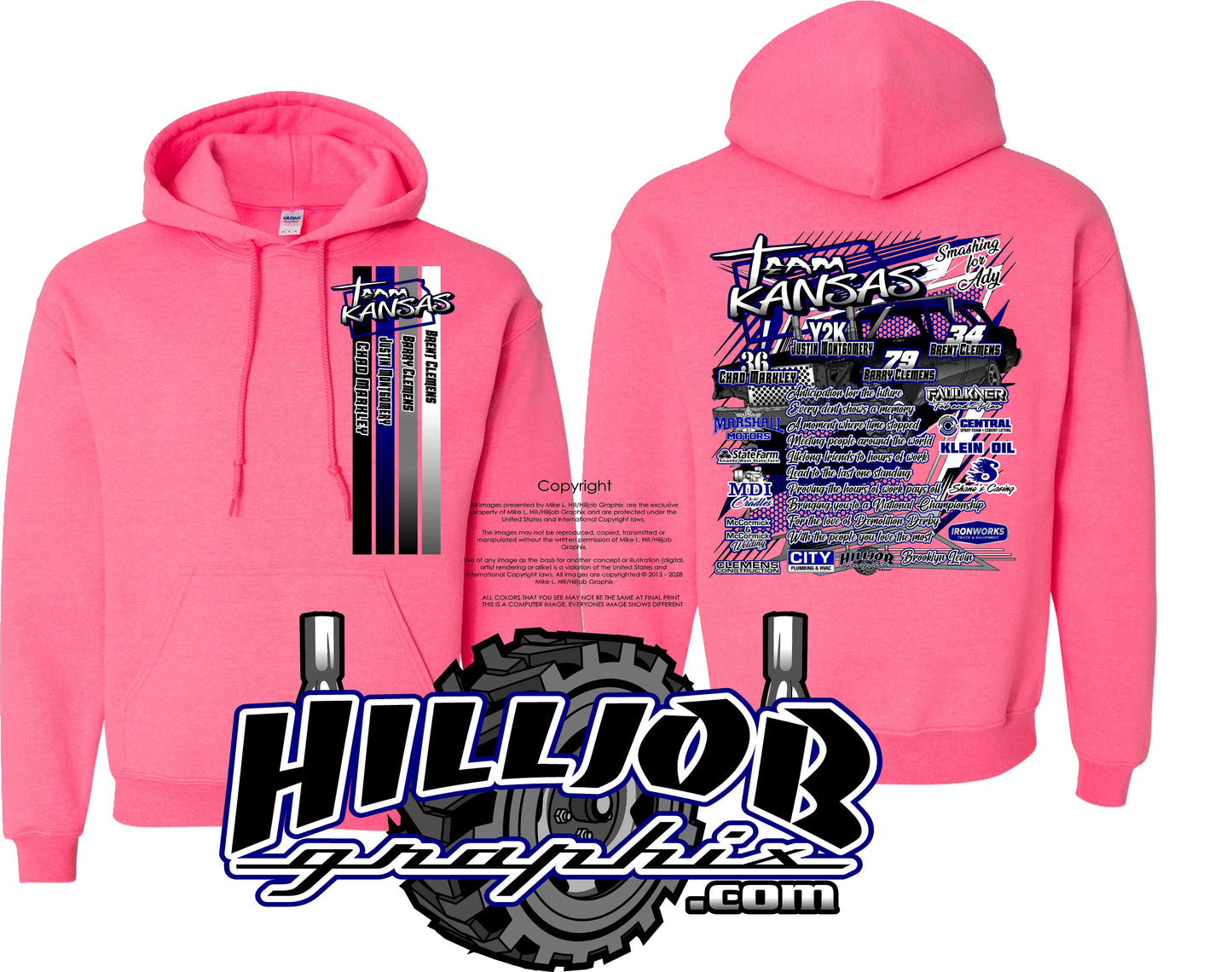 #301 Team Kansas Hoodie