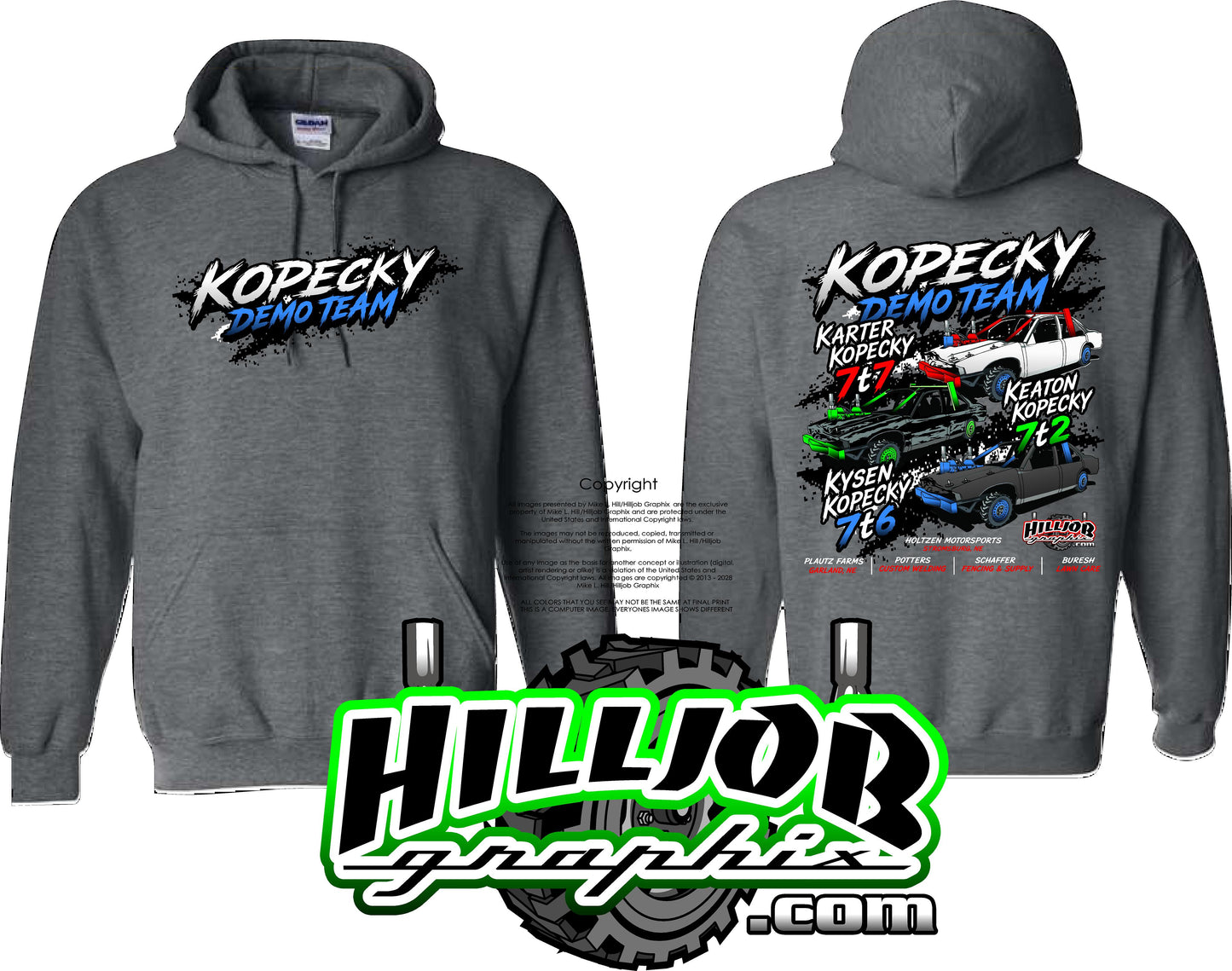 #384 Kopecky Demo Team Hoodie