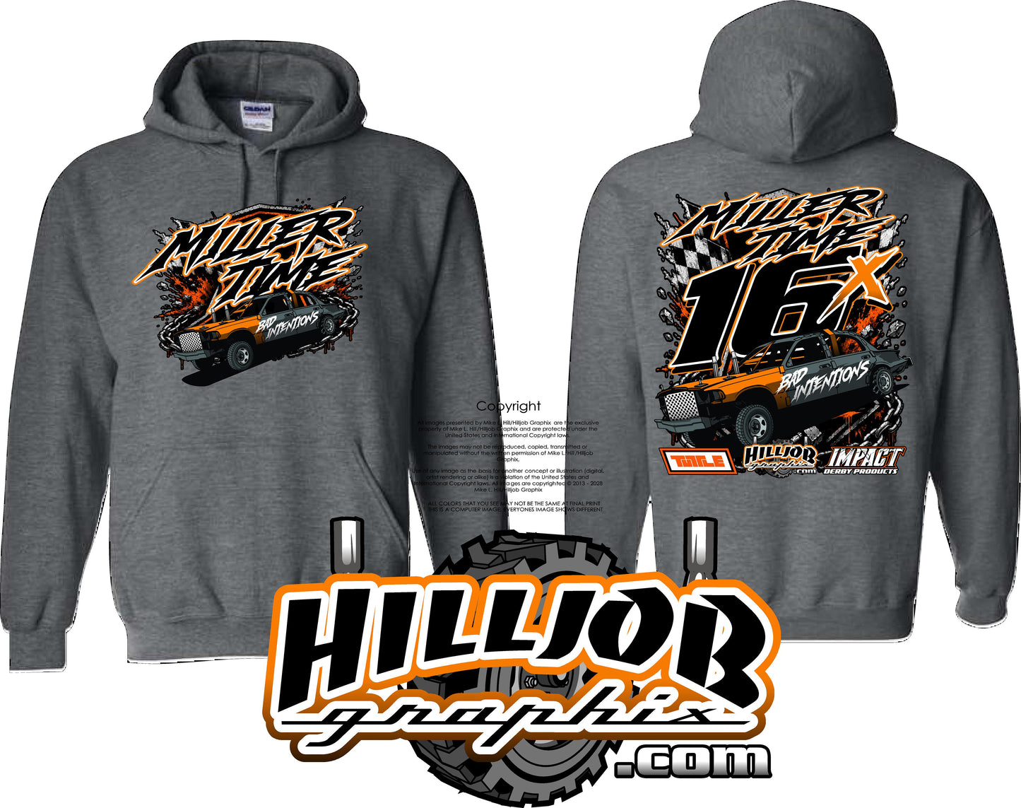 #390 Miller Time Hoodie