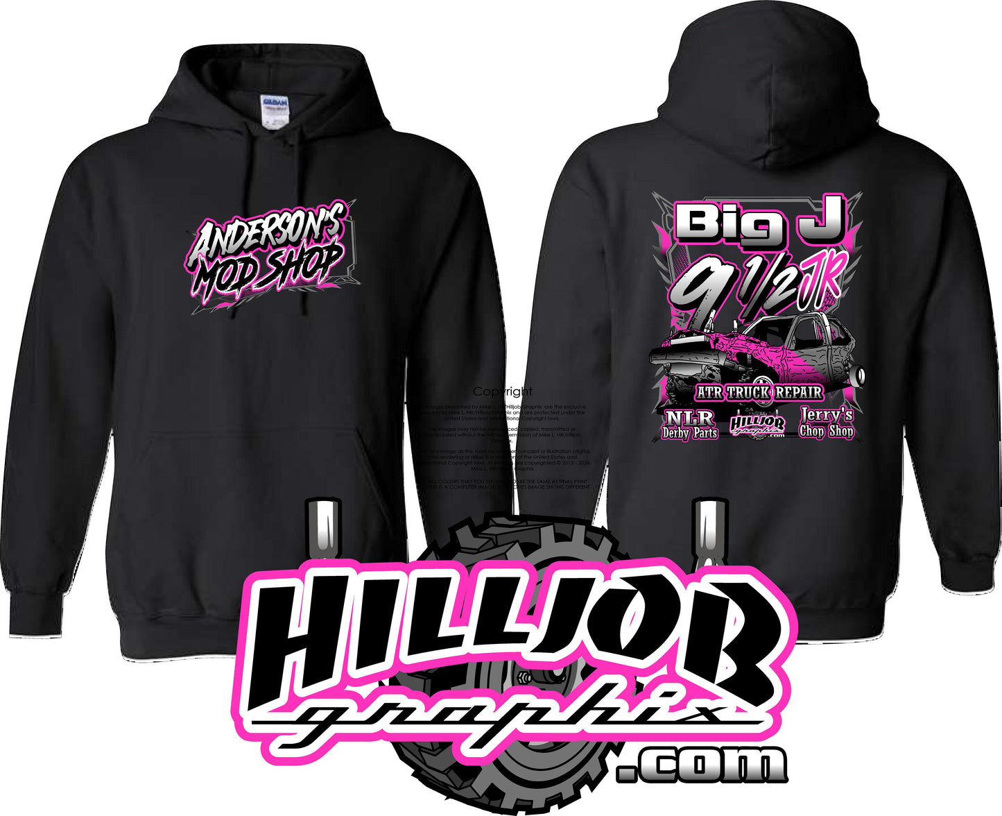 #379 Jordan Anderson Zipped Hoodie