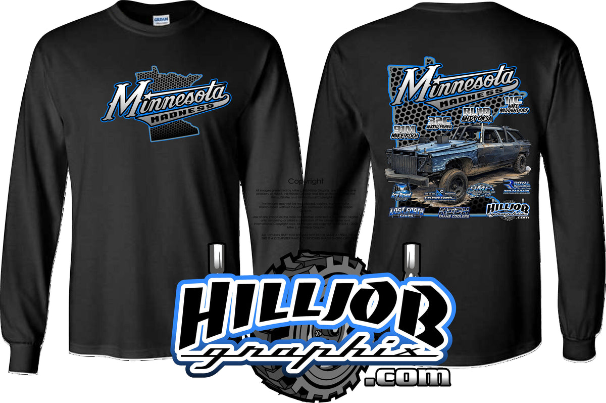#436 Team Minnesota Madness Long Sleeve T-shirt