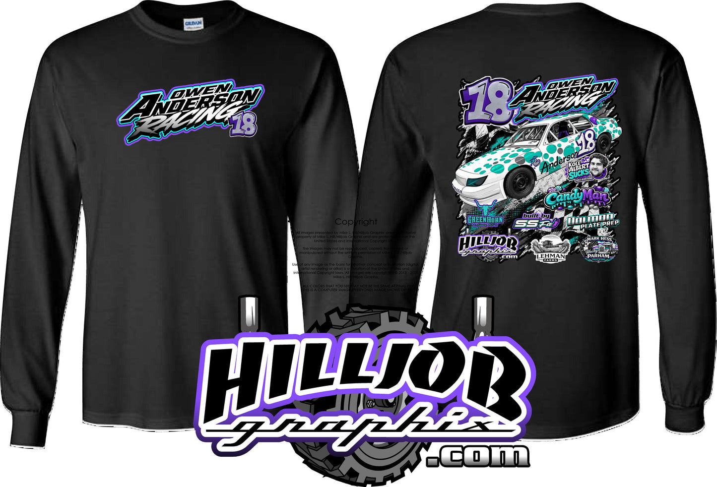 #383 Owen Anderson Long Sleeve T-shirt