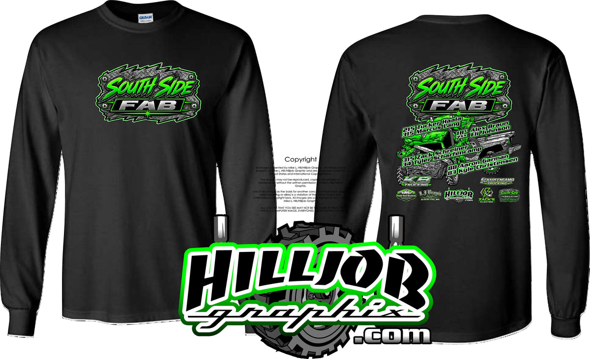 #432 Team South Side Fab Long Sleeve T-shirt