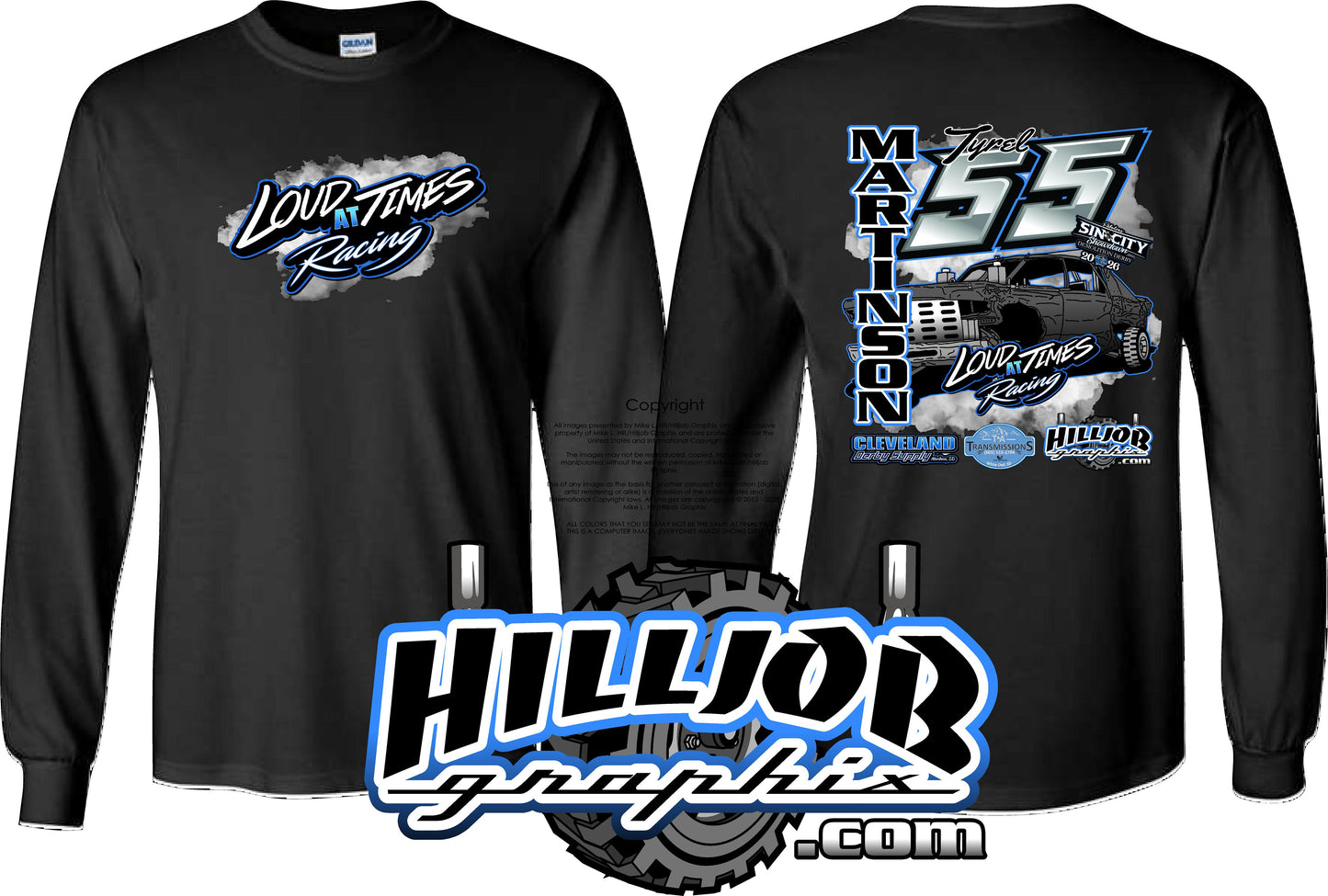 #352 Loud at Times Racing Long Sleeve T-shirt