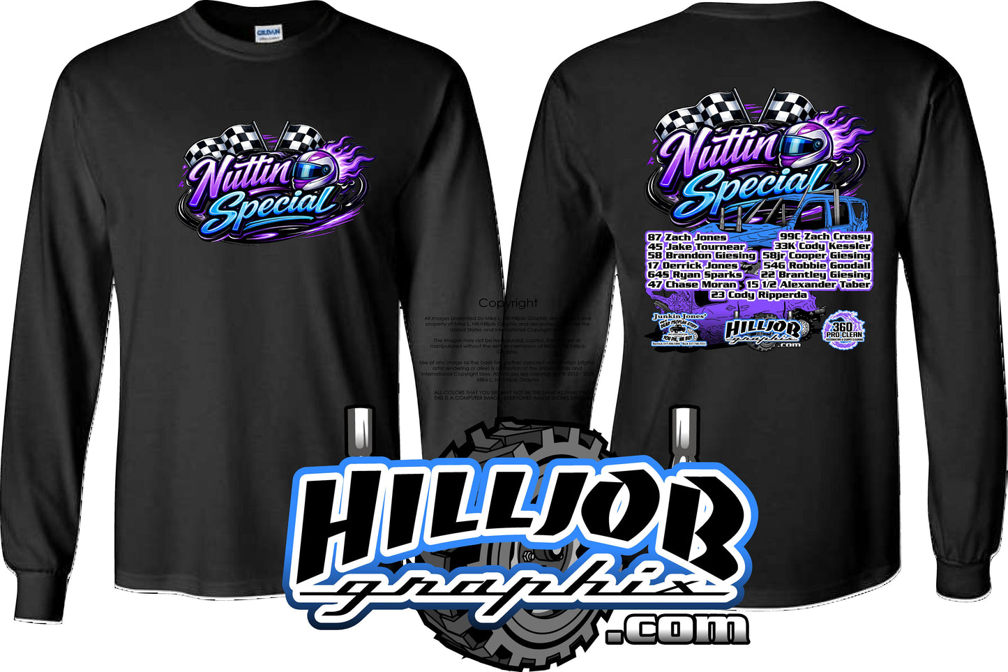 #357 Team Nuttin Special Long Sleeve T-shirt