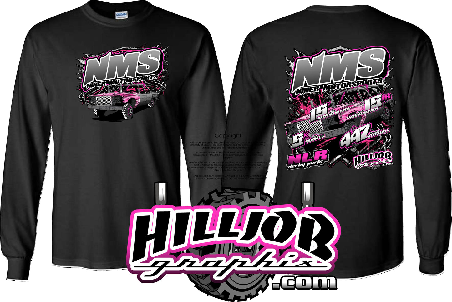 #402 Team NMS Long Sleeve T-shirt