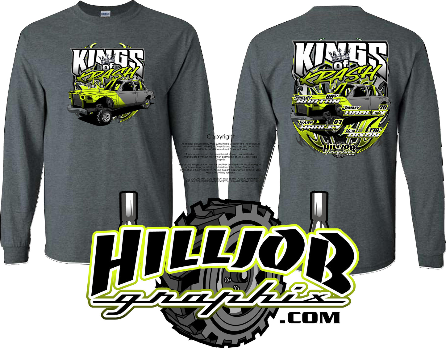 #296 Kings of Krash Long Sleeve T-shirt
