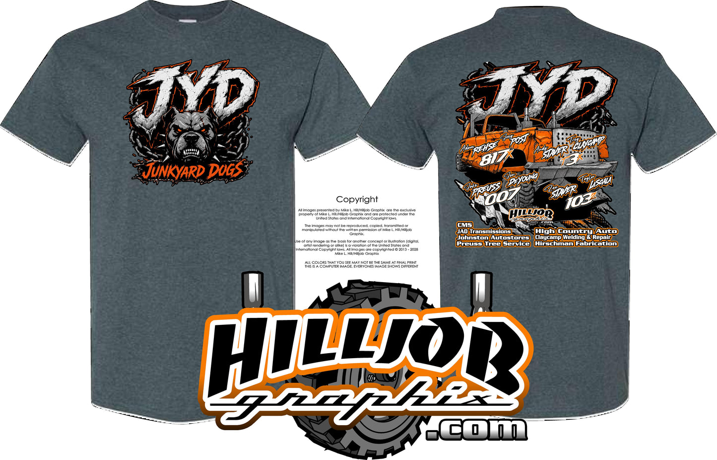 #395 Team JYD T-shirt