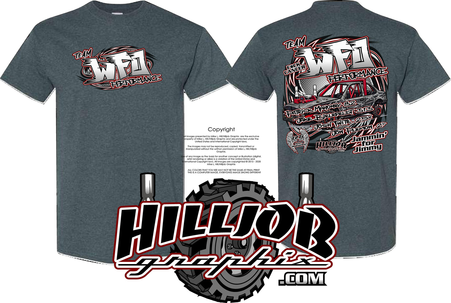 #355 Team WFO T-shirt