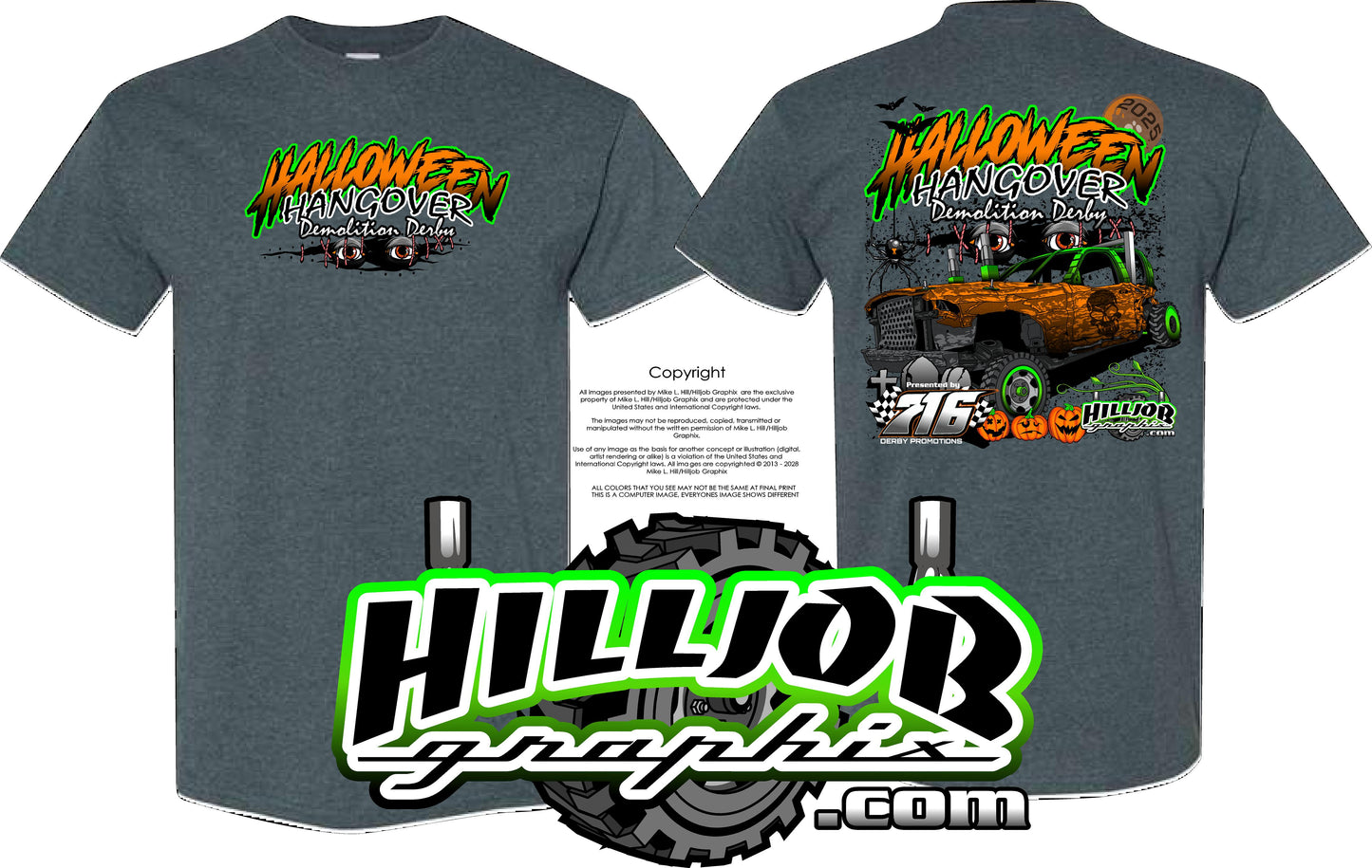 #282 Halloween Hangover T-shirt