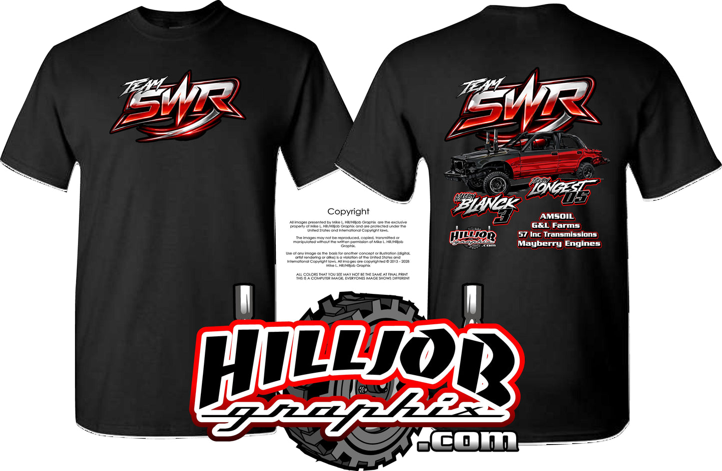 #354 Team SWR T-shirt