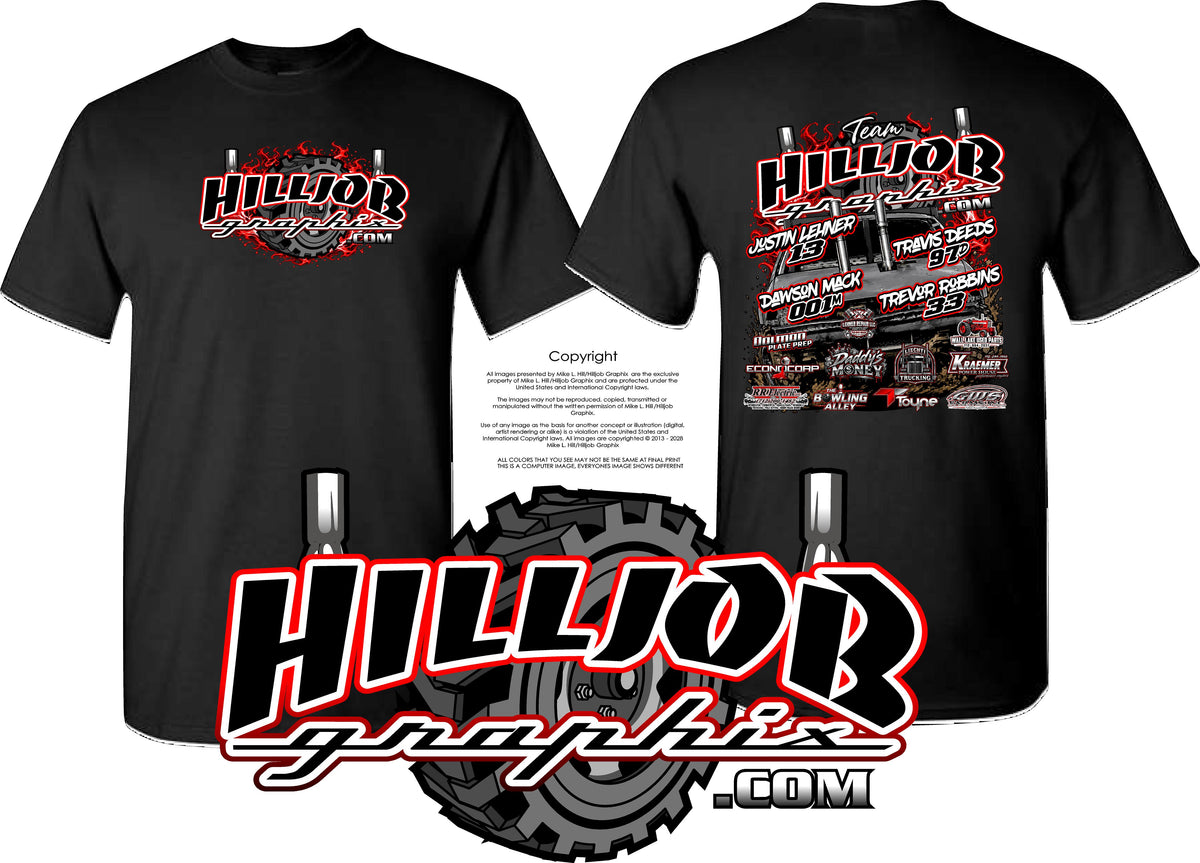 #430 Team Hilljob Graphix Compact 2026 T-shirt