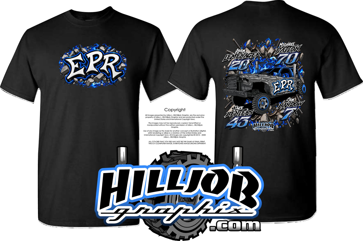 #428 Team EPR T-shirt