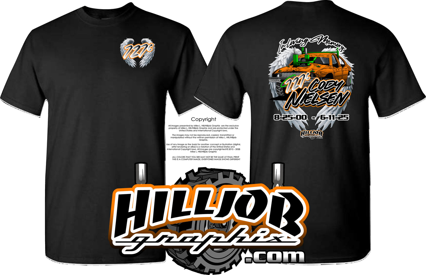 #255 Shyan Bennett Cody Tribute T-shirt