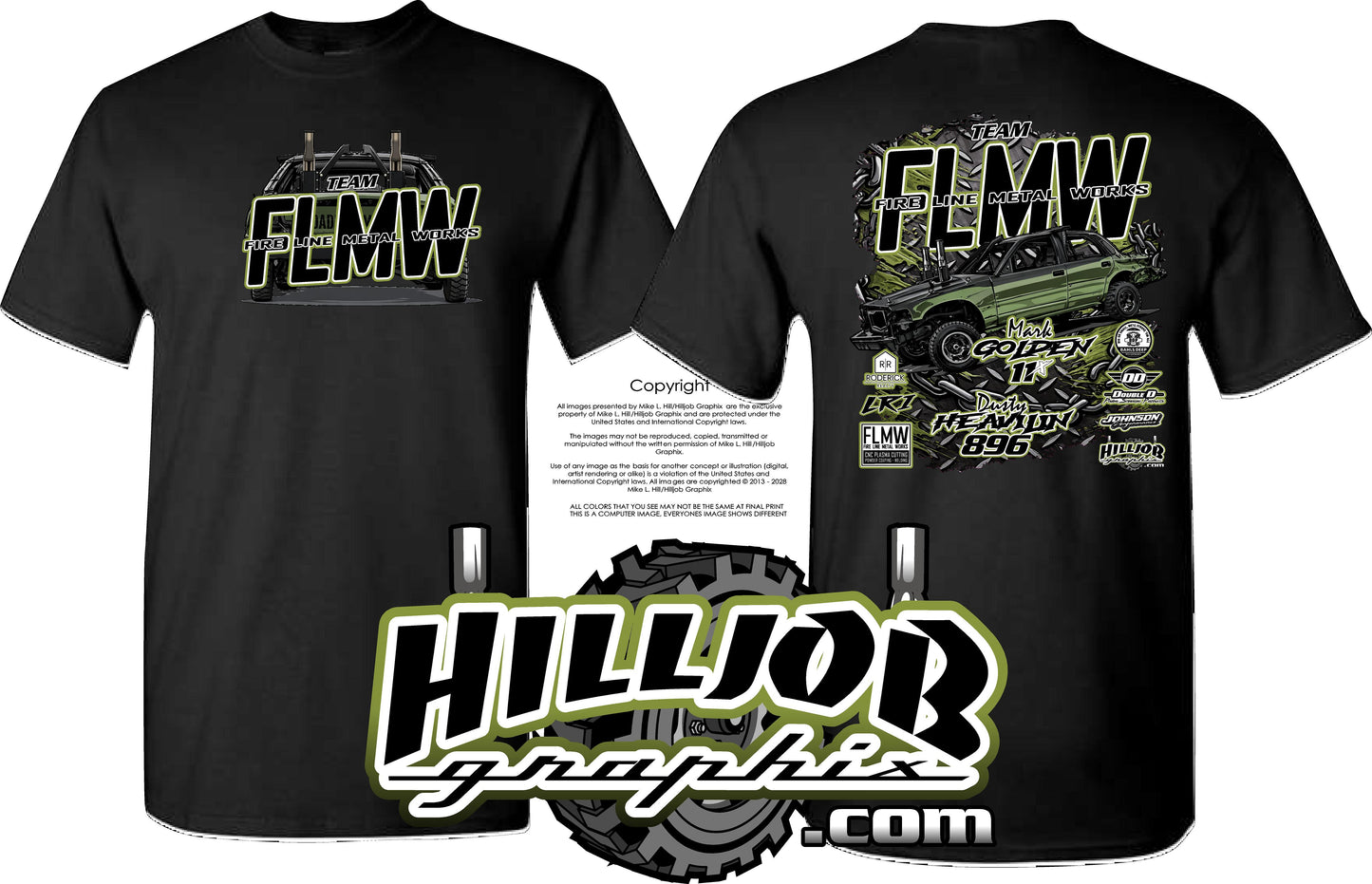 #344 Team FLMW T-shirt