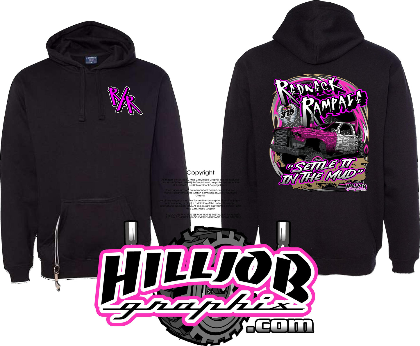 #260 Redneck Rampage Tailgate Hoodie