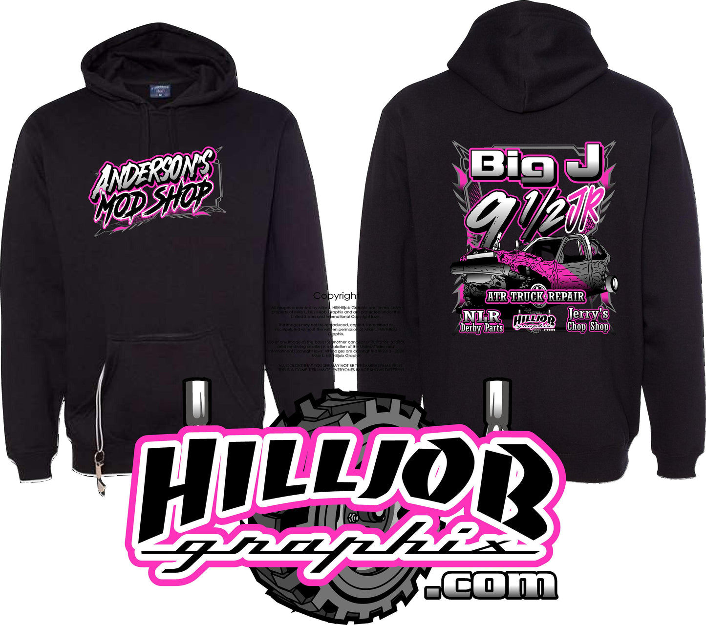 #379 Jordan Anderson Tailgate Hoodie
