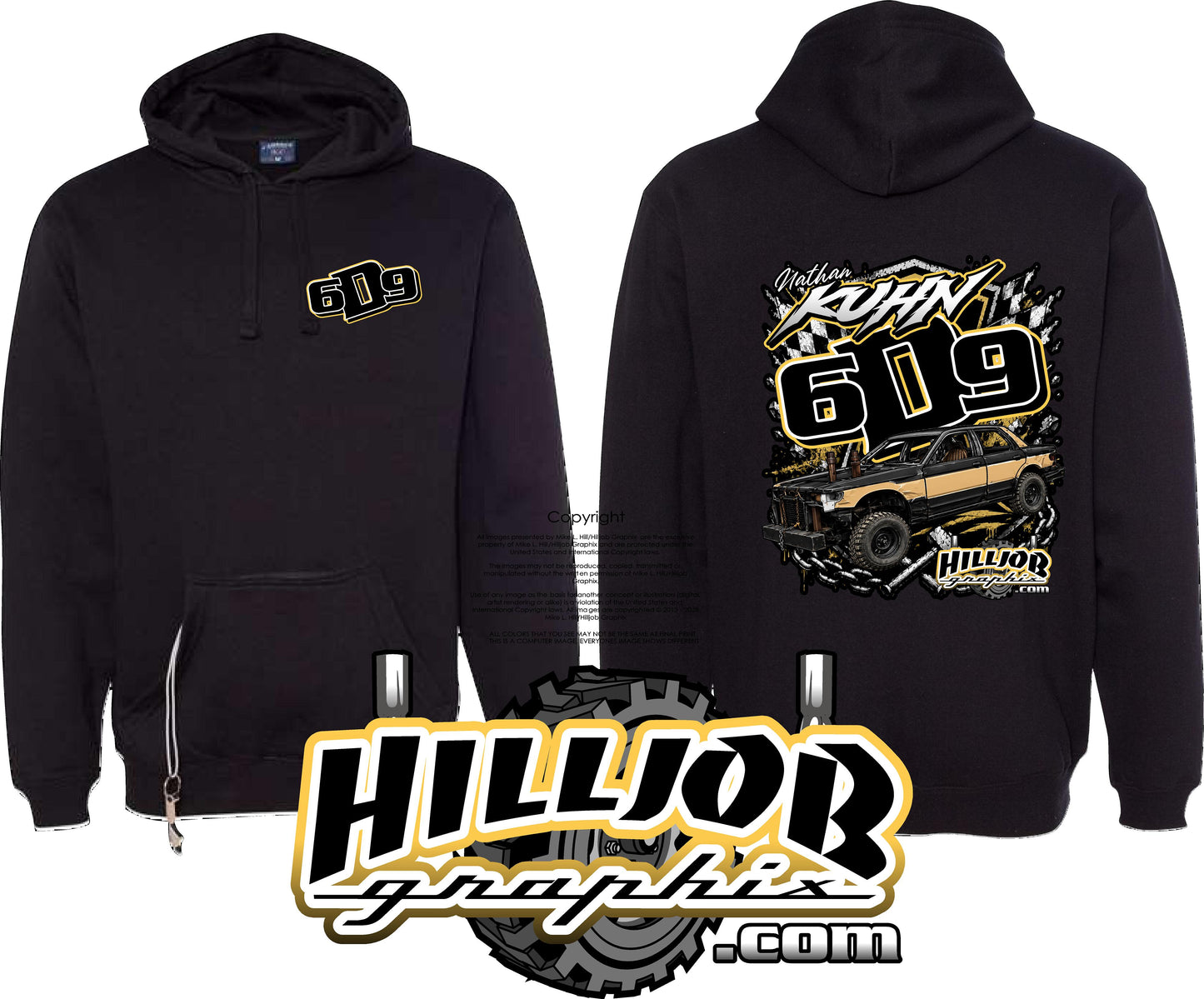 #394 Nathan Kuhn Tailgate Hoodie