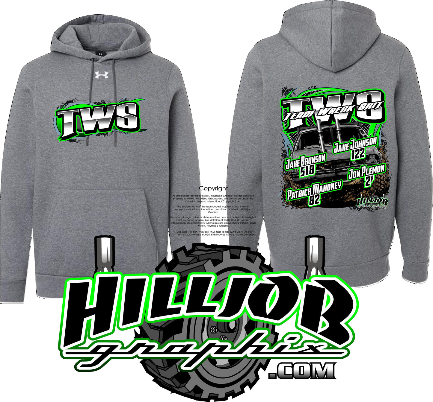 #425 Team TWS Under Armour Hoodie