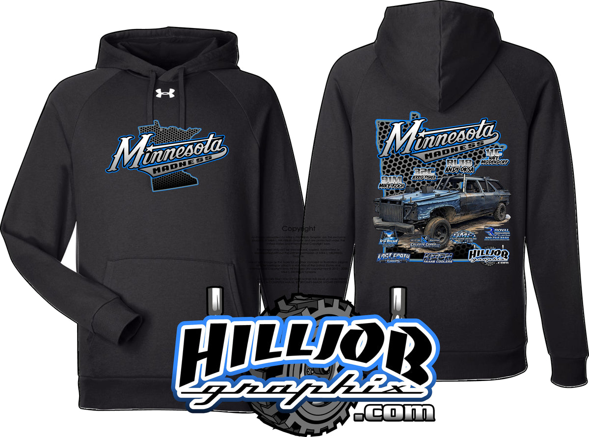 #436 Team Minnesota Madness Under Armour Hoodie