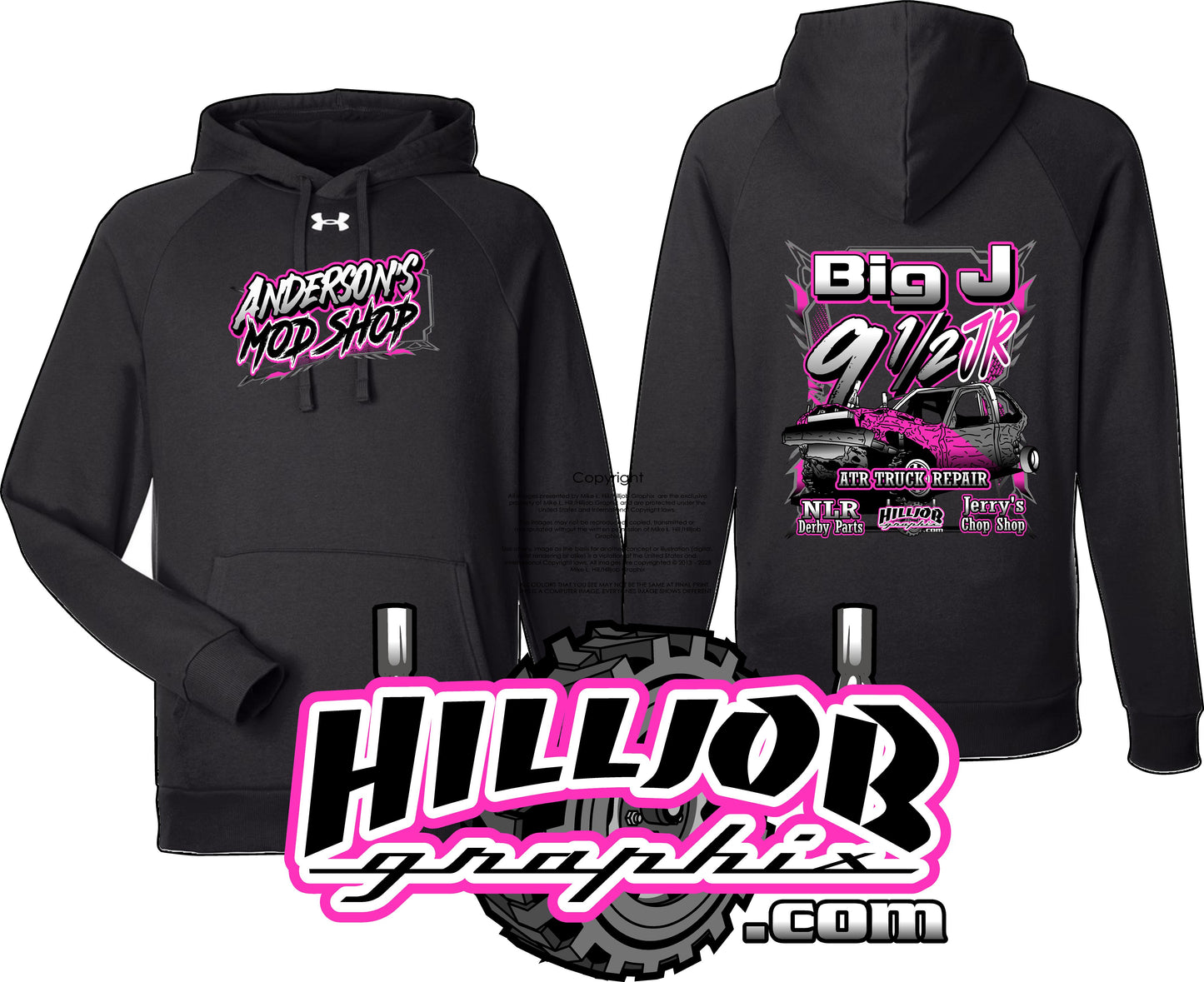 #379 Jordan Anderson Under Armour Hoodie