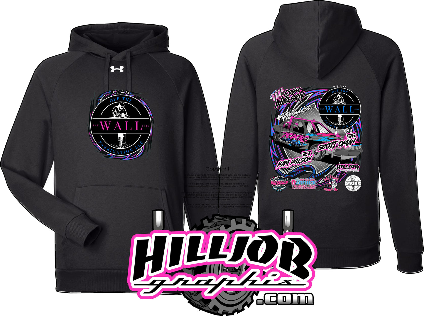 #382 Team Off the Wall Under Armour Hoodie